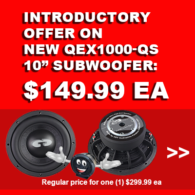 QEX1000-QS Subwoofer